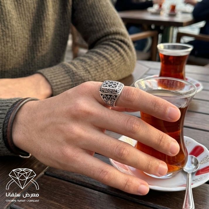 خاتم فضة