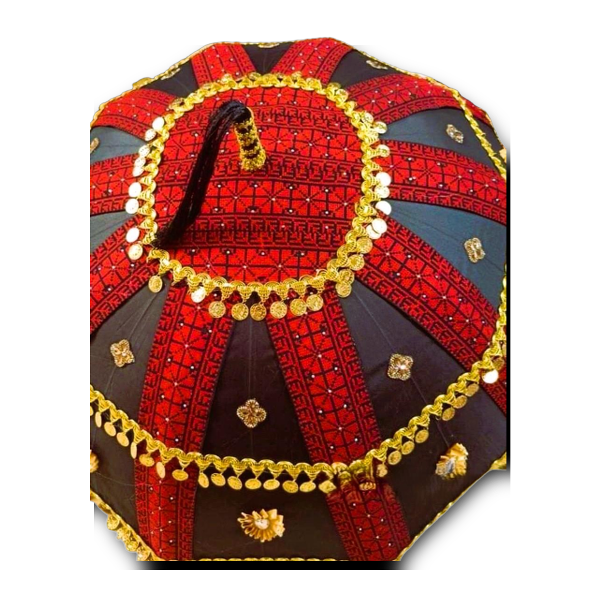 Embroidered HENNA umbrella